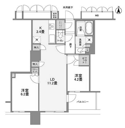 物件○○の間取り図