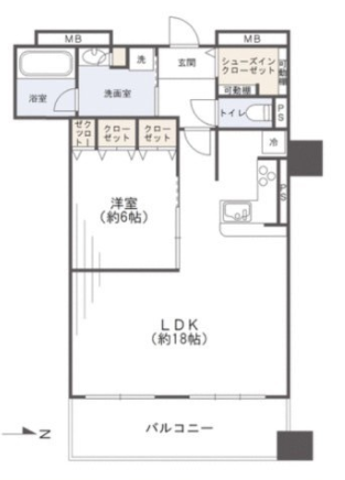 物件○○の間取り図