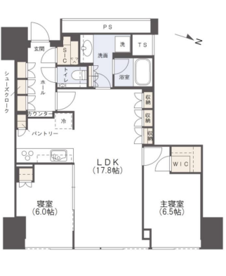 物件○○の間取り図