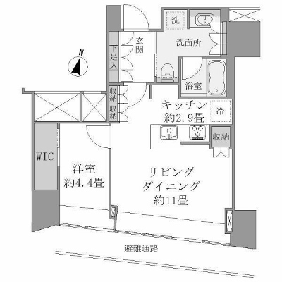 物件○○の間取り図