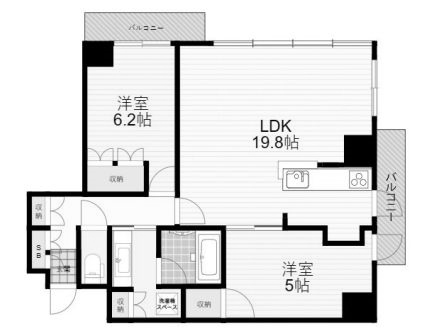 物件○○の間取り図